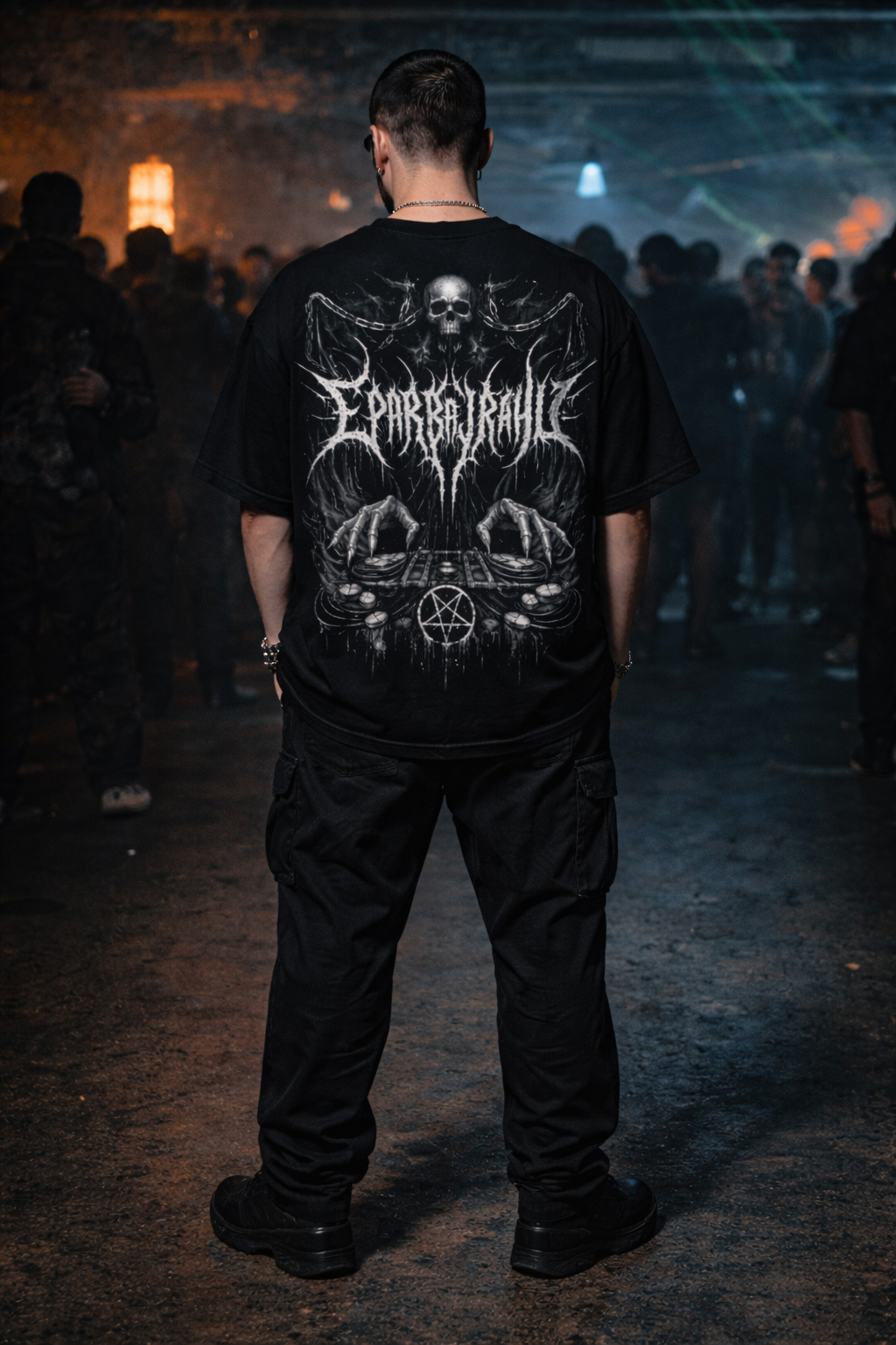 Dark Techno Warehouse