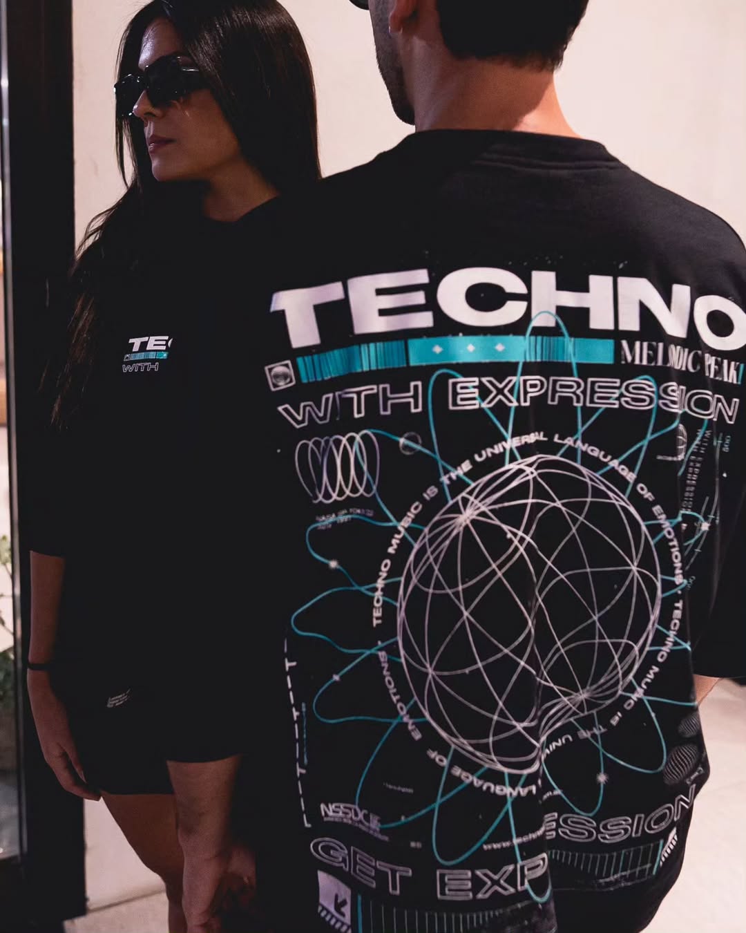 Kanjaraa Melodic Peak With Expression Oversized T-shirt