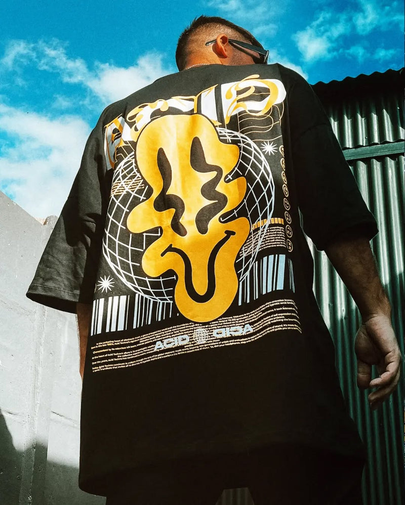 Kanjaraa Acid Oversized T-Shirt