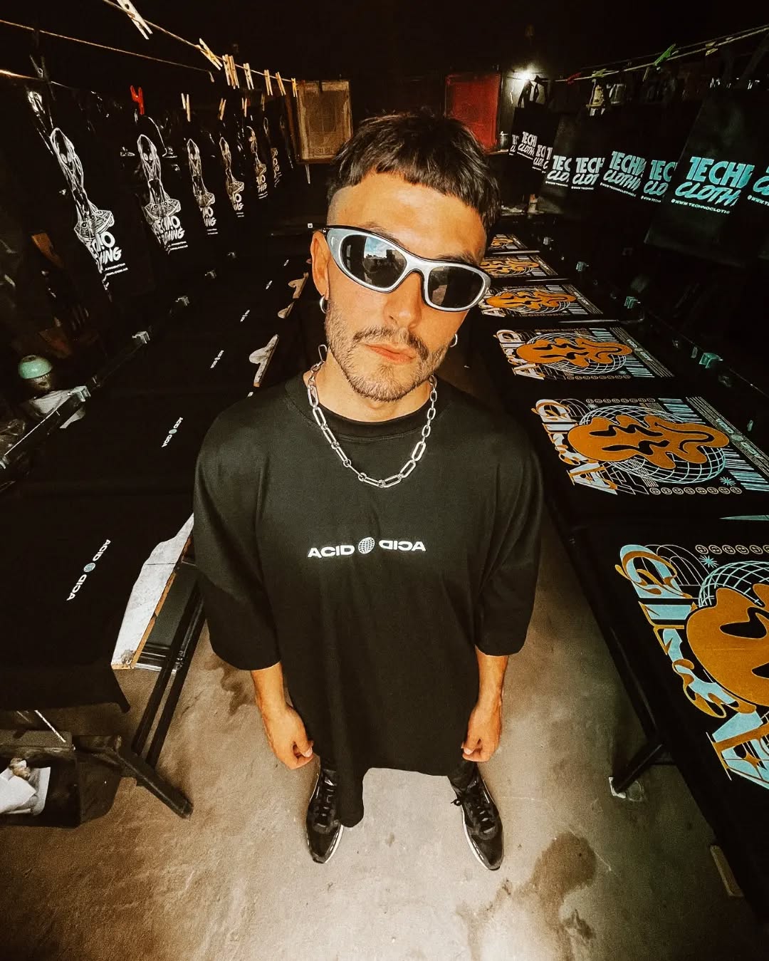 Kanjaraa Acid Oversized T-Shirt