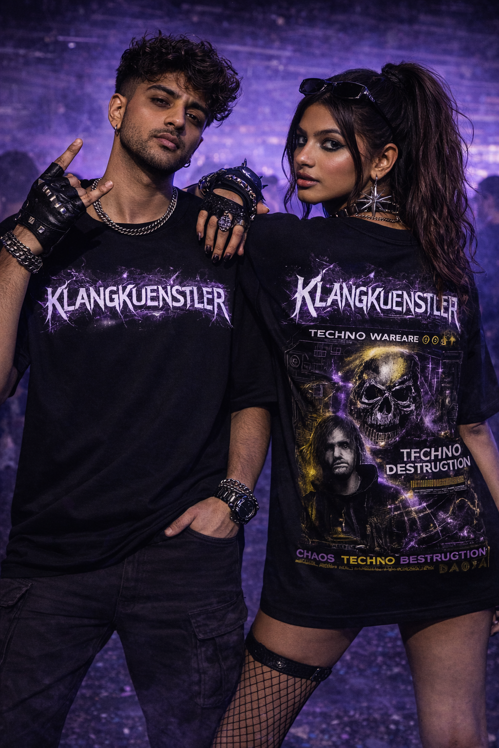 Kanjaraa Klangkuenstler Inspired Oversized T-shirt