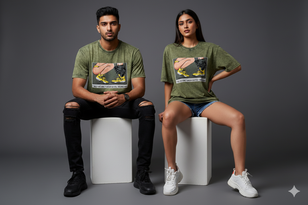 kanjaraa - Insta Viral Oversized T-shirt 2025