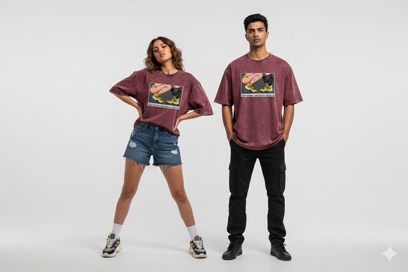 kanjaraa - Insta Viral Oversized T-shirt 2025