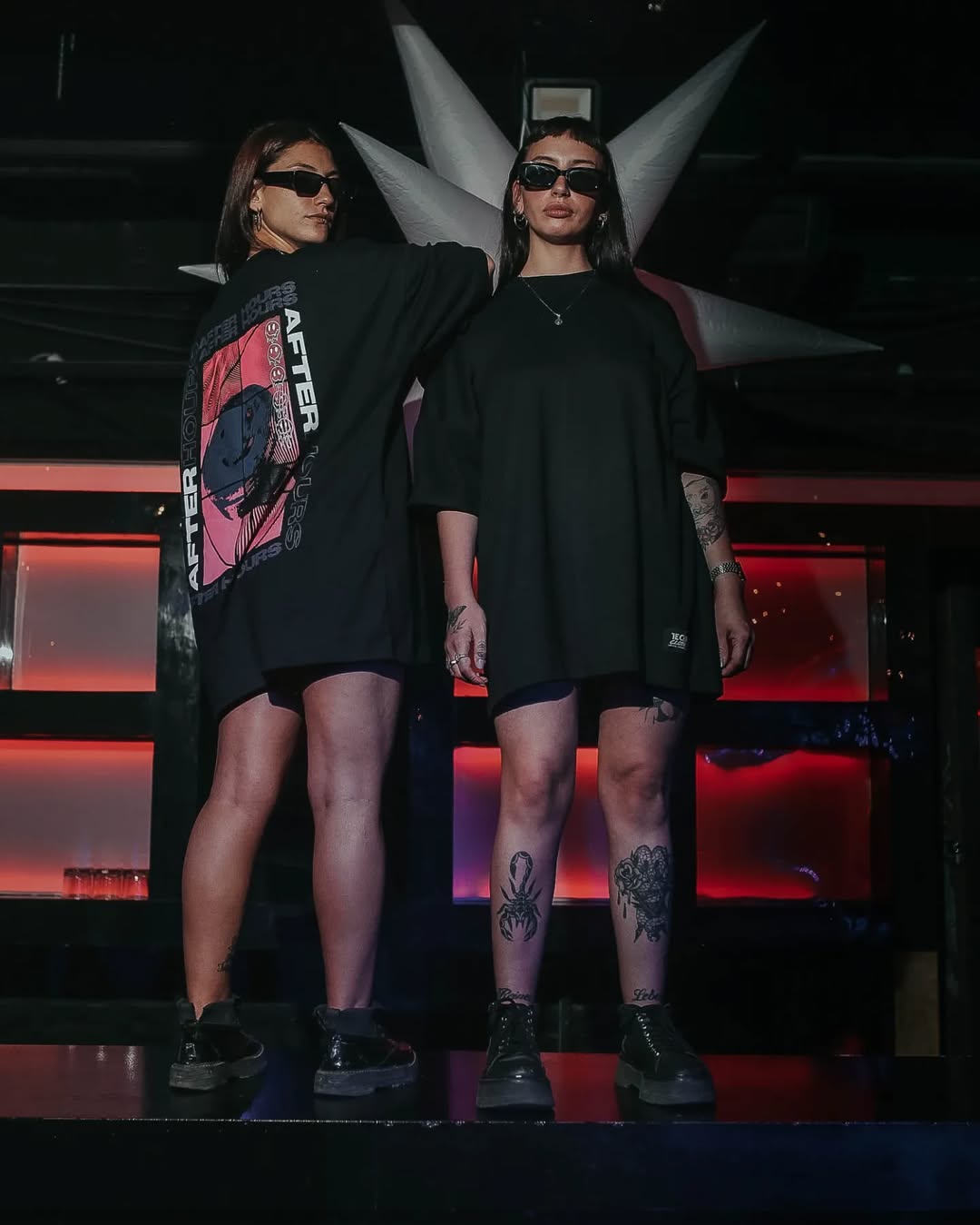 Kanjaraa After Hours Oversized T-shirts