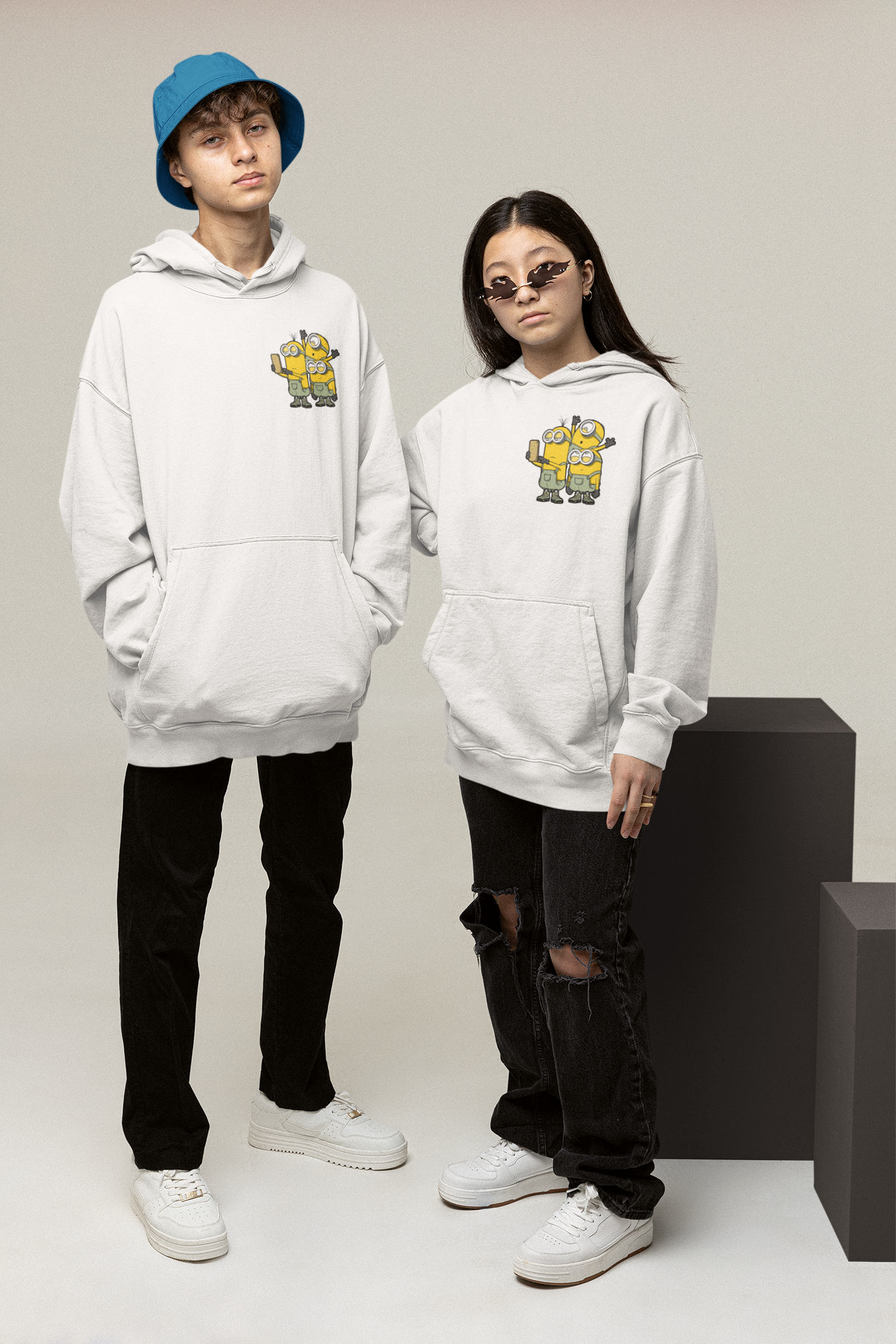 Kanjaraa Unisex Minion Hoodies