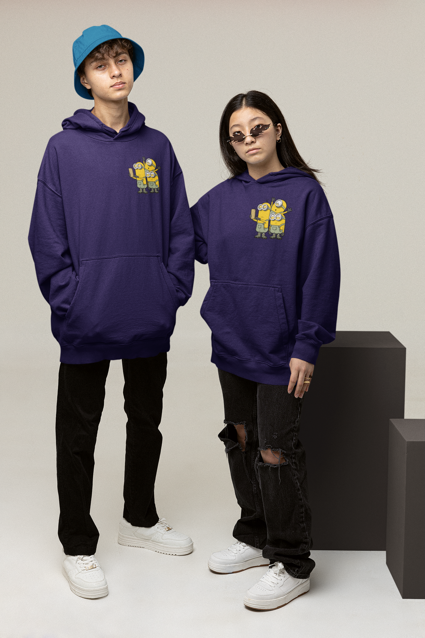 Kanjaraa Unisex Minion Hoodies