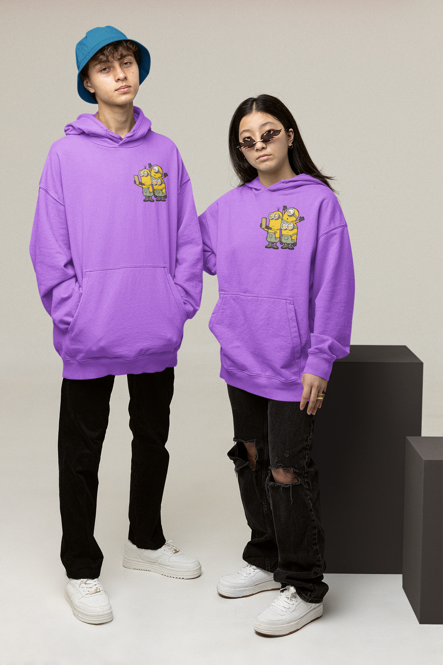 Kanjaraa Unisex Minion Hoodies