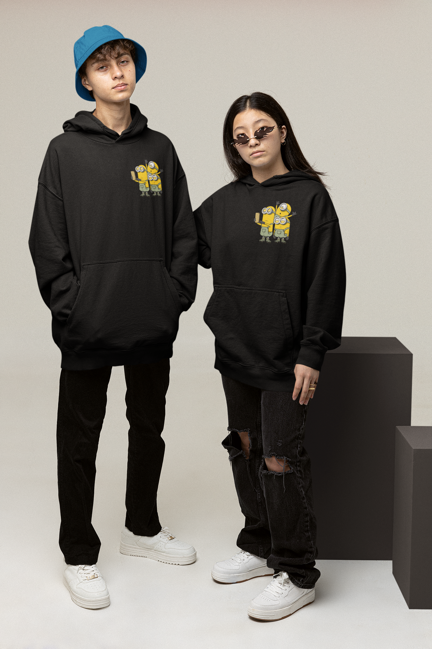 Kanjaraa Unisex Minion Hoodies