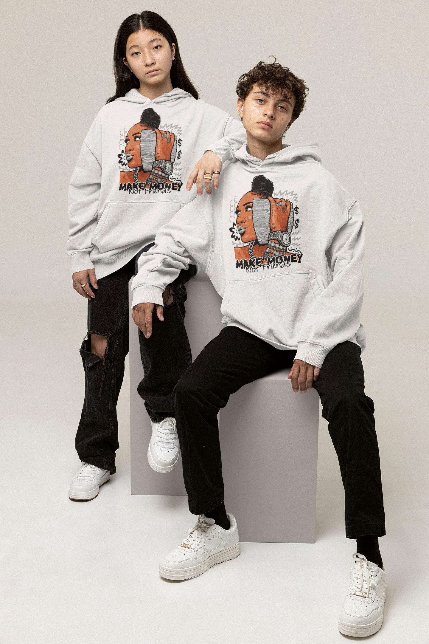 Kanjaraa Unisex Money Hoodies